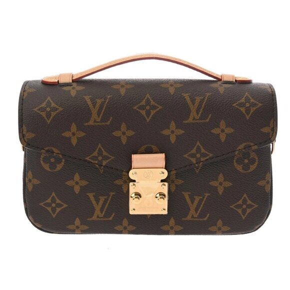 LOUIS VUITTON Monogram Metis EW 2WAY Pochette Brown - Picture 1 of 12
